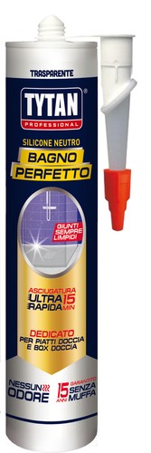 Tytan silicone neutro - tytan, bagno