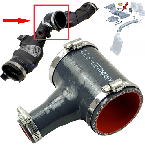 Kit riparazione per tubi turbo - tubi,